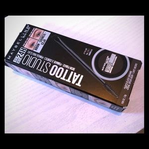Maybelline tattoo studio (color: black brown 24h )